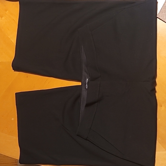 Eileen Fisher Black Wide Leg Gaucho Sz. M MUST GO!! - Picture 2 of 7